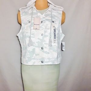 Wallflower (The Dreamer) Denim  Camo Vest - New